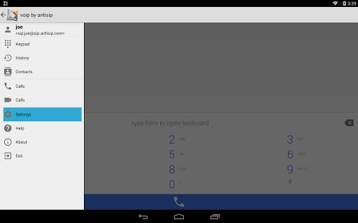 Voip By Antisip (+Video) 스크린샷 3