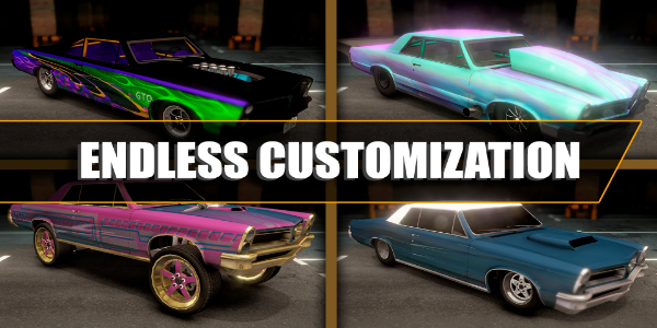 image:No Limit Drag Racing 2 Car Customization Screenshot