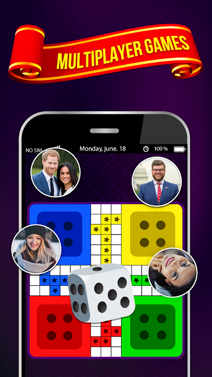 Classic Ludo Game ภาพหน้าจอ 1