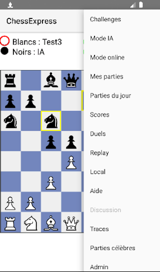ChessExpress Echecs en ligne应用截图第2张