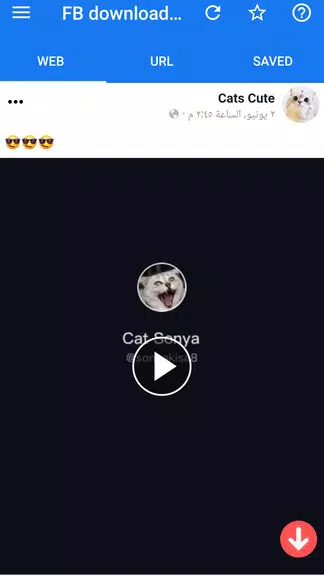 Facvid: Reels video downloader স্ক্রিনশট 0