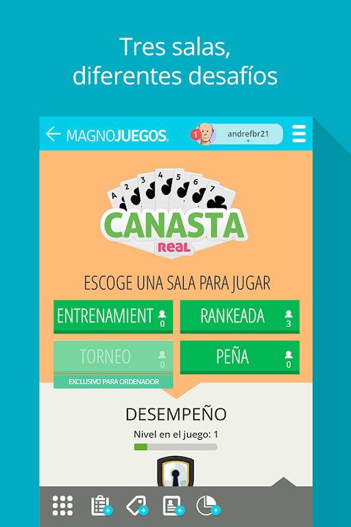 Schermata Canasta Real 0
