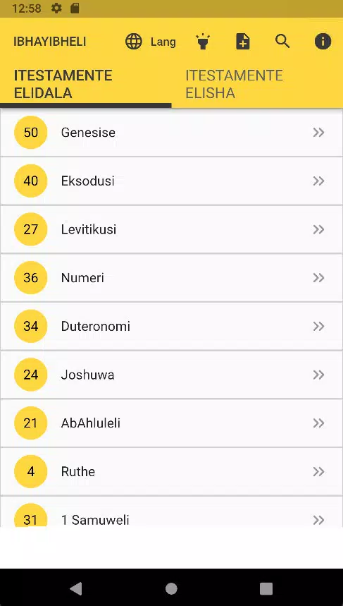 Zulu Bible IBHAYIBHELI ဖန်သားပြင်ဓာတ်ပုံ 1
