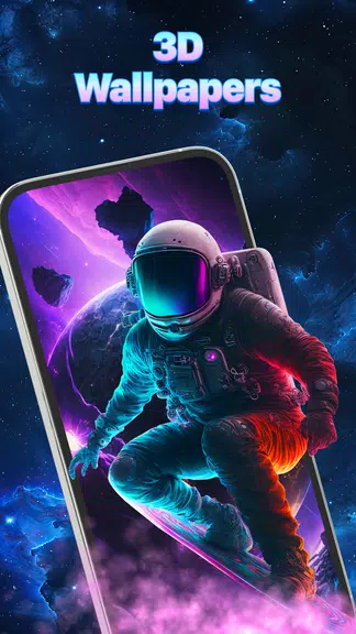 3D Wallpaper - Cool Wallpapers Tangkapan skrin 2