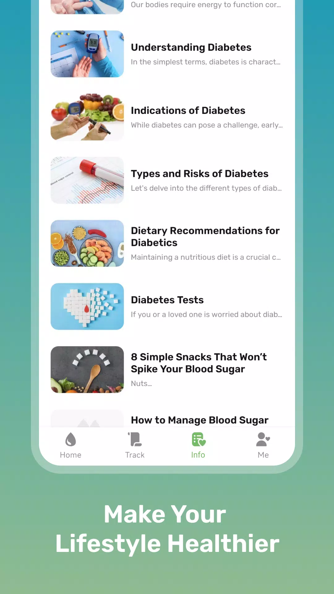 Health Sense: Blood Sugar Hub Screenshot 0