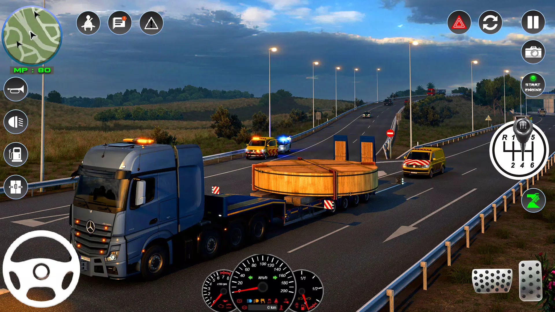 Euro Cargo Truck Simulator 3D Captura de pantalla 3