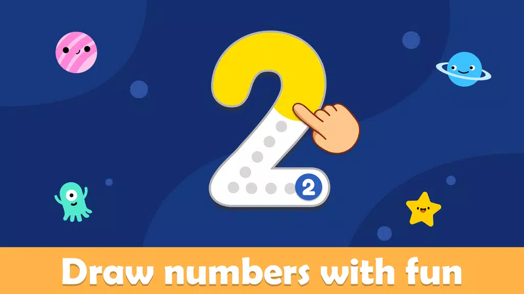 Learning 123 Numbers For Kids ภาพหน้าจอ 0