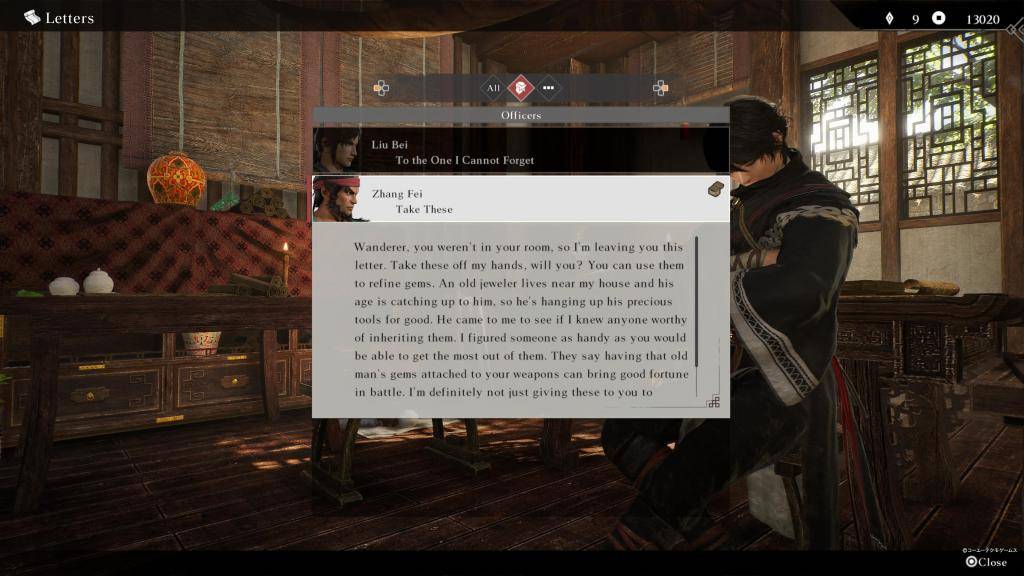 Zhang Fei's Letter