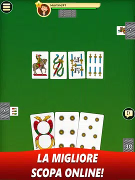 Scopa Online - Gioco di Carte Screenshot 3