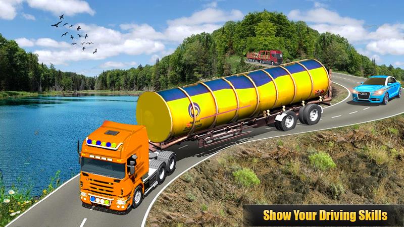 Truck Sim :Modern Tanker Truck Скриншот 2