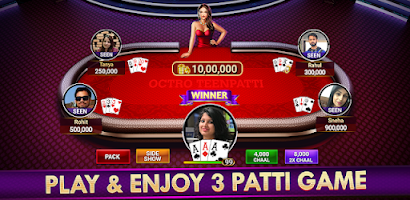 Teen Patti Octro Poker & Rummy स्क्रीनशॉट 0