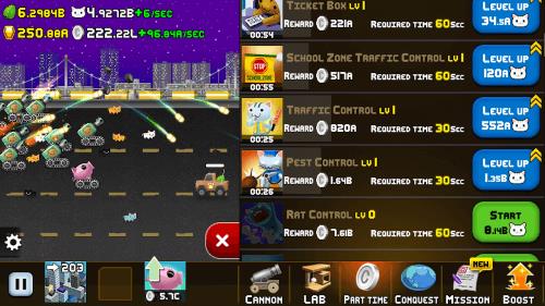 Idle Cat Cannon Screenshot 2