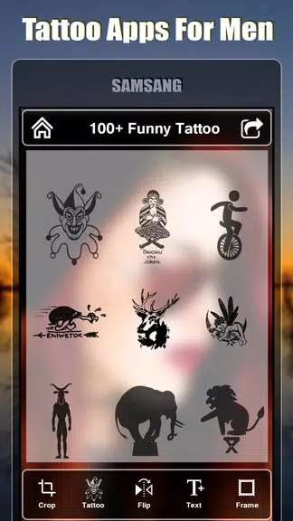 Tattoo design apps for men Zrzut ekranu 3