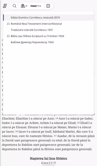 Biblia Română Screenshot 3