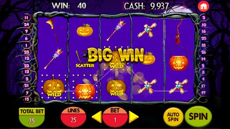 Halloween Slots Mania Deluxe Скриншот 1