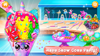 Popsicle Cone: Ice Cream Games Скриншот 0