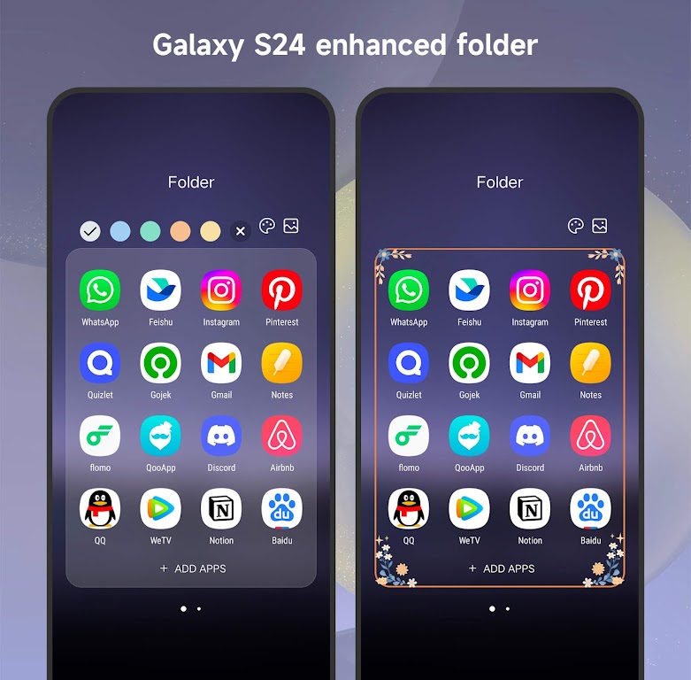 Cool S24 Launcher Galaxy OneUI Mod Zrzut ekranu 1
