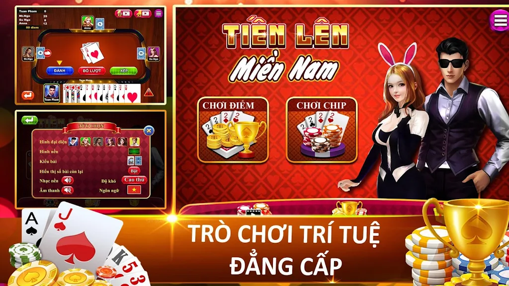 Tien Len - Thirteen - Mien Nam Offline - Chip Screenshot 0