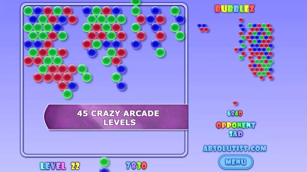 Bubblez: Bubble Defense 螢幕截圖 0