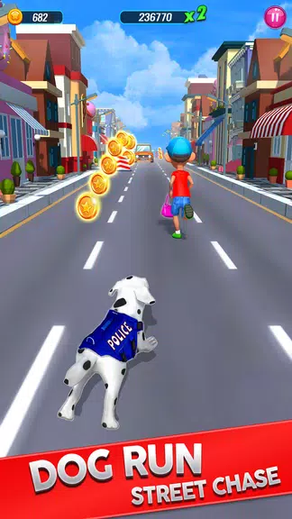 Pet Run Dog Runner Games Скриншот 0