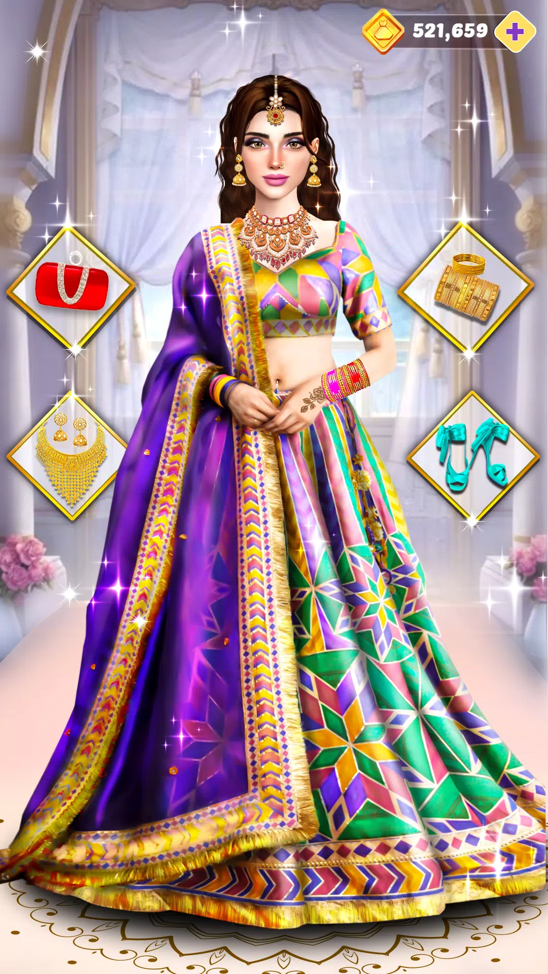 Schermata Fashion Makeover Wedding Games 1