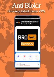 Brokep Hub Browser VPN Browser Zrzut ekranu 1