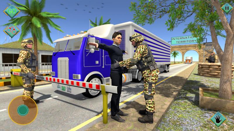 Border Patrol Police Sim Game Schermafbeelding 2