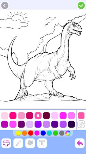 Dino Coloring Screenshot 3