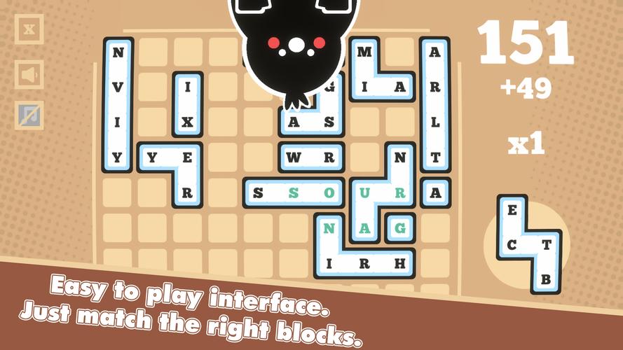 Word Block Puzzle Screenshot 1