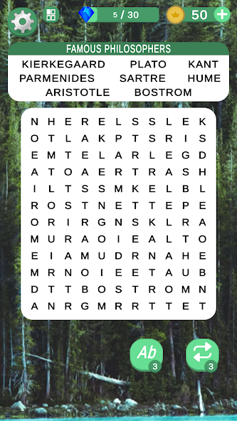 Word Search - Puzzle Game Mod Ekran Görüntüsü 1