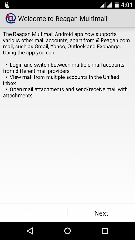 ReaganMail By Reagan.com LLC Zrzut ekranu 0