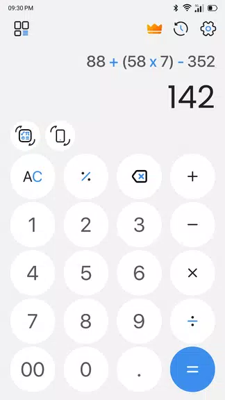 Schermata Simple Calculator for Android 0