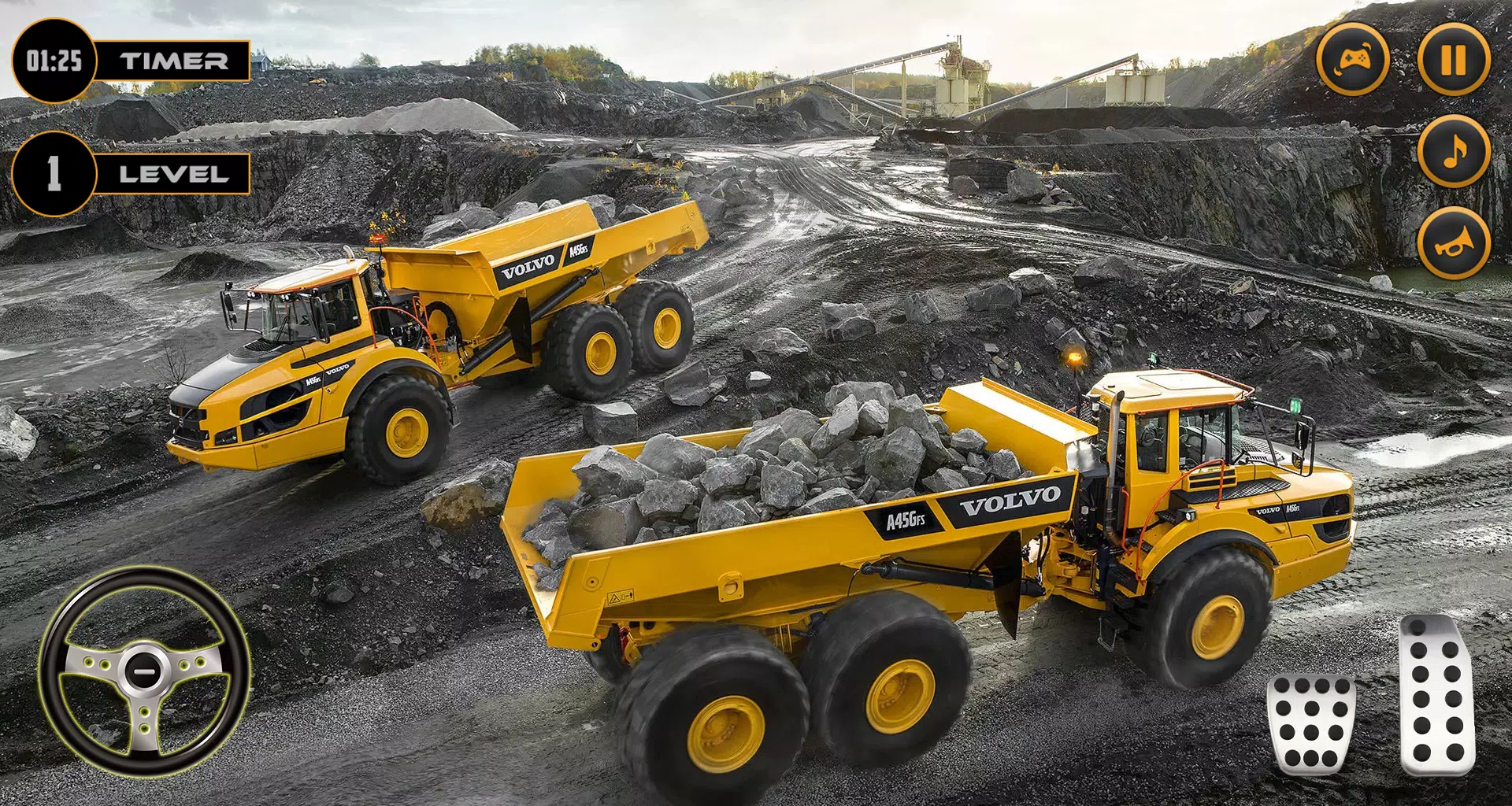 Real Excavator Simulator Games 스크린샷 2