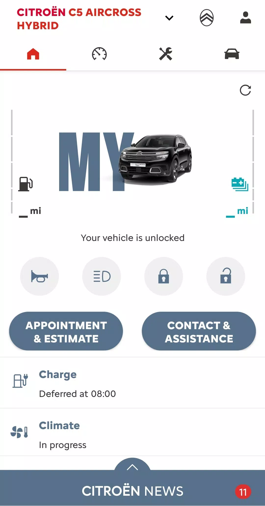 MyCitroën Capture d'écran 1