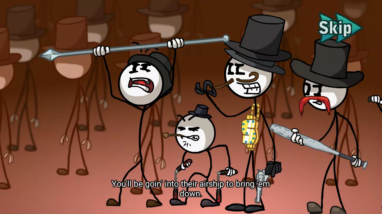 Stickman Teleporter Adventure Captura de tela 2