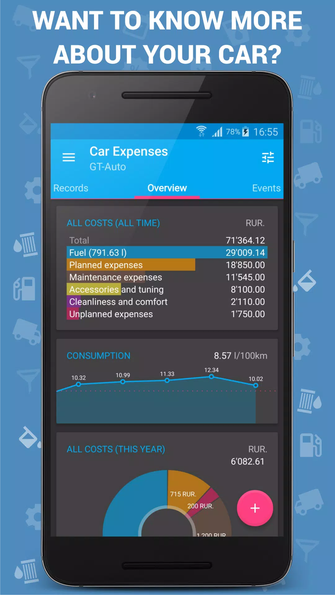 Car Expenses Manager Скриншот 0