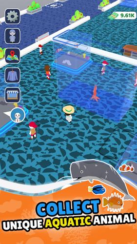 My Idle Aquarium - Sea Zoo Captura de pantalla 0