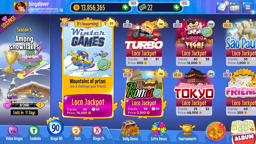Bingo Lotto Tombola Online Captura de tela 1