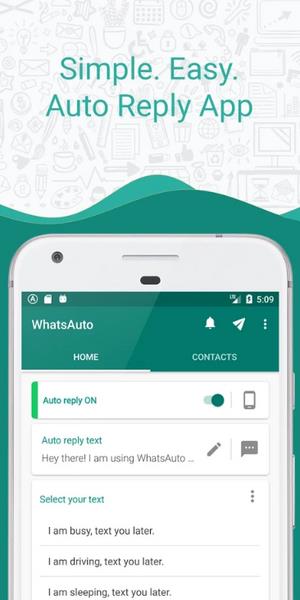 Whatauto - Auto Reply 螢幕截圖 0