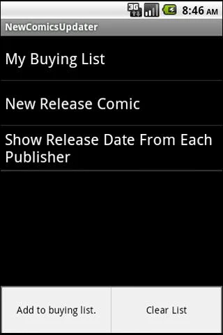 Thai New comics Updater スクリーンショット 0