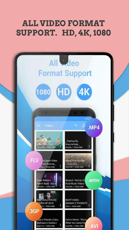 SNXX VIDEO PLAYER 2020 : All Format Video Player Tangkapan skrin 2