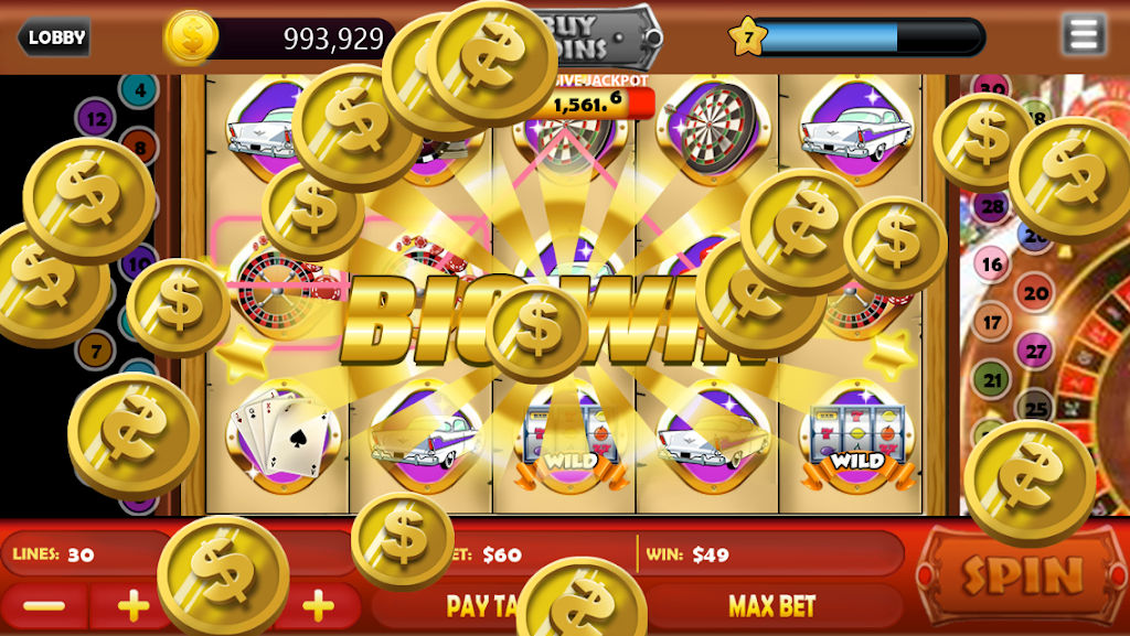 Vegas VIP Grand Slots Machines 螢幕截圖 1