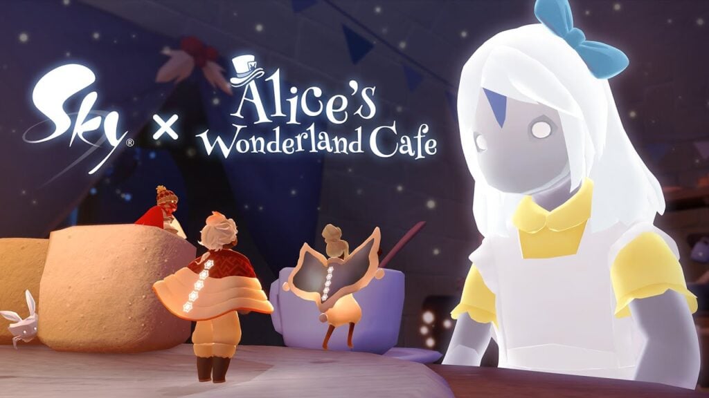 Sky: Kinder des Lichts legt ein Feiertagsereignis mit Alice's Wonderland Café ab!