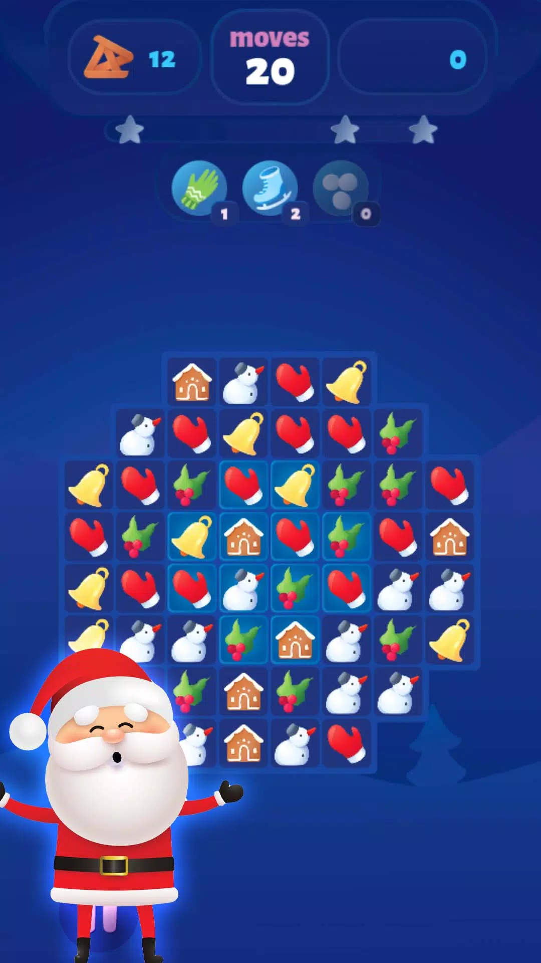 Christmas Match 3 Ảnh chụp màn hình 1