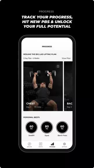 Gymshark Training: Fitness App Ảnh chụp màn hình 3