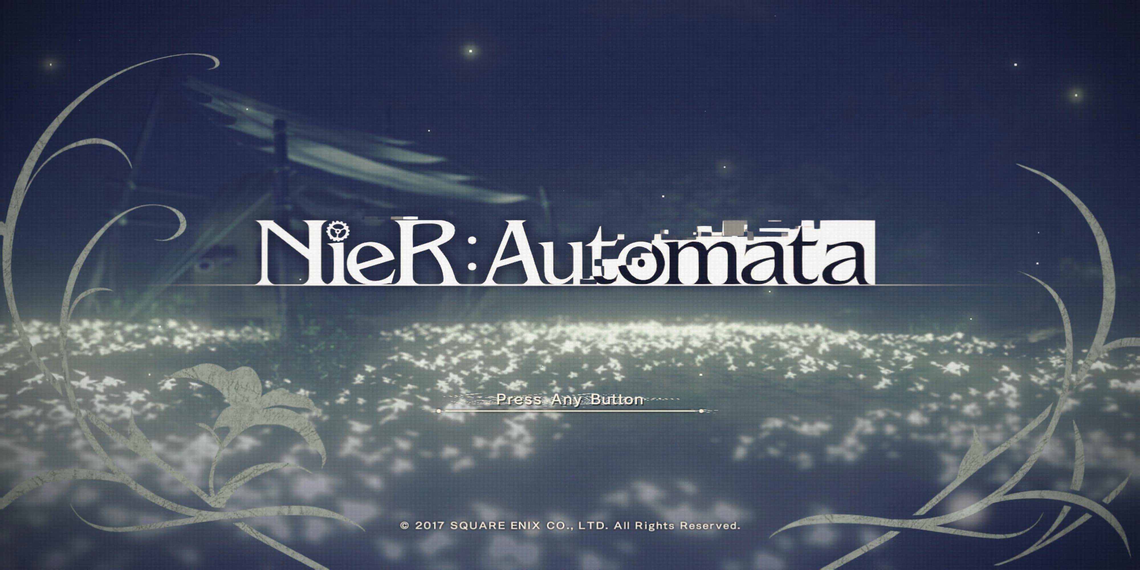 Раскрытие главы выберите в Nier Automata