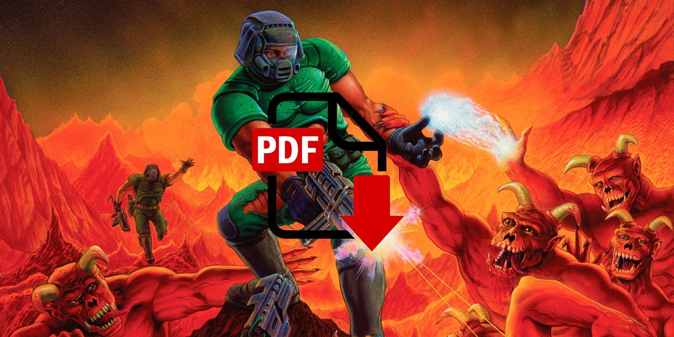 Doom Has Been Ported to a PDF File