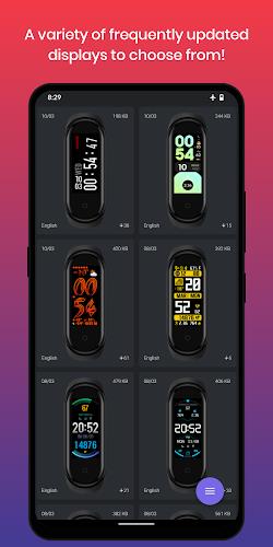 Mi Band 5 Watch Faces Скриншот 0