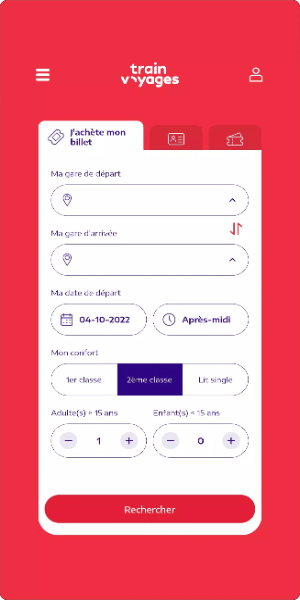 Train Voyages: Billet ONCF应用截图第0张