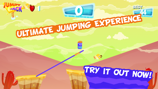 Jumpy Jack - Mighty Hero Mod应用截图第0张